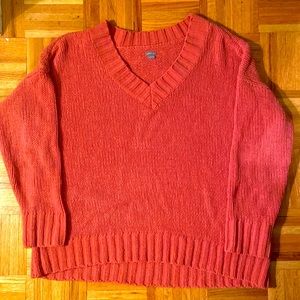 Oversized V Neck Sweater